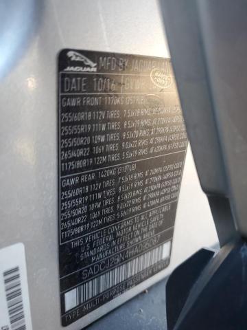 2017 JAGUAR F-PACE PRE #3286511159