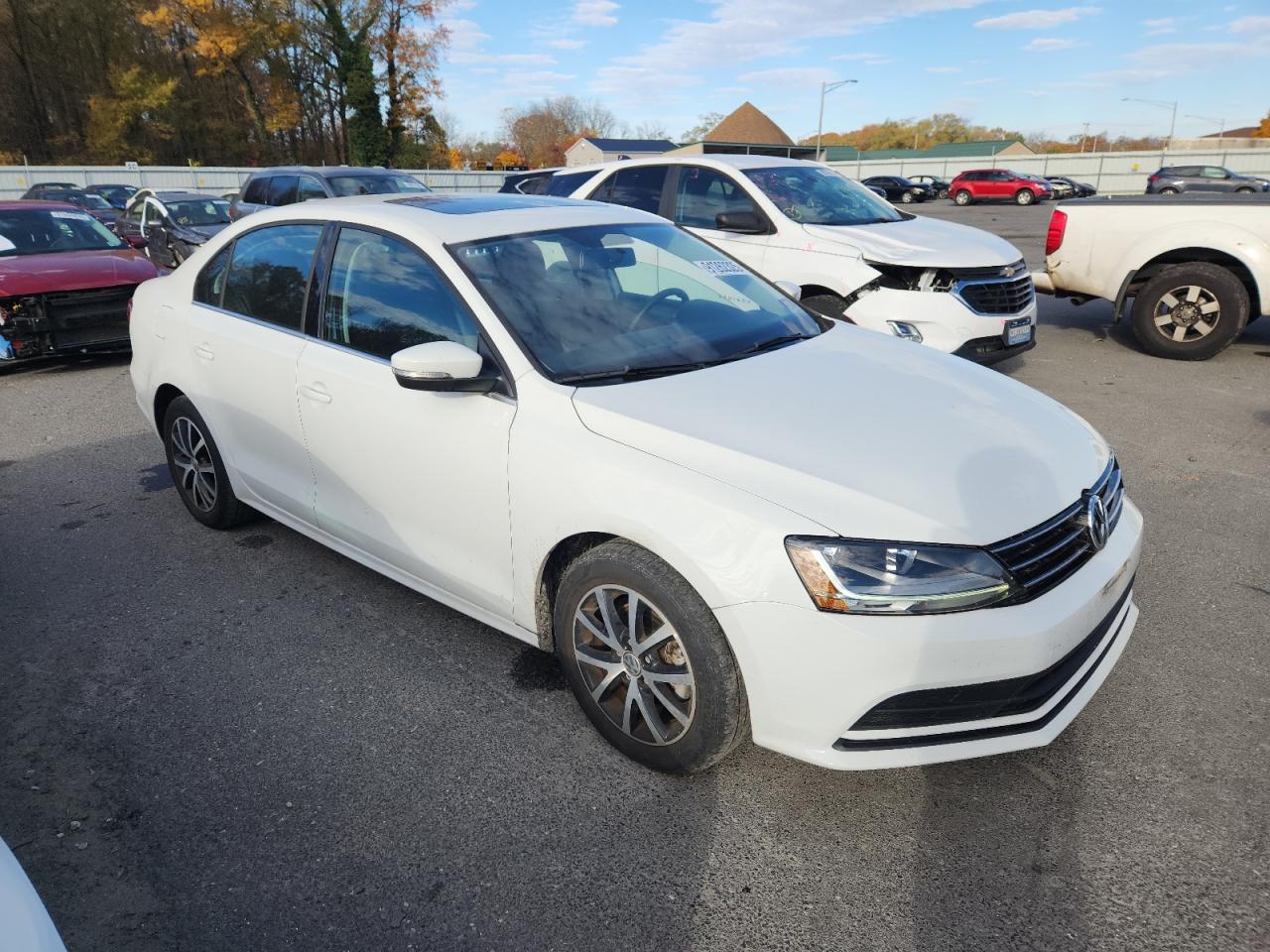 Lot #3302796954 2017 VOLKSWAGEN JETTA SE