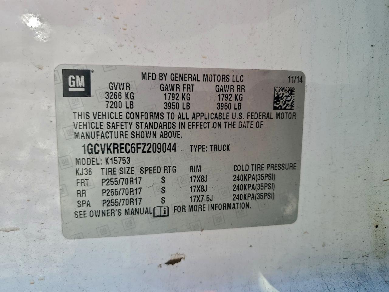 CHEVROLET SILVERADO K1500 LT