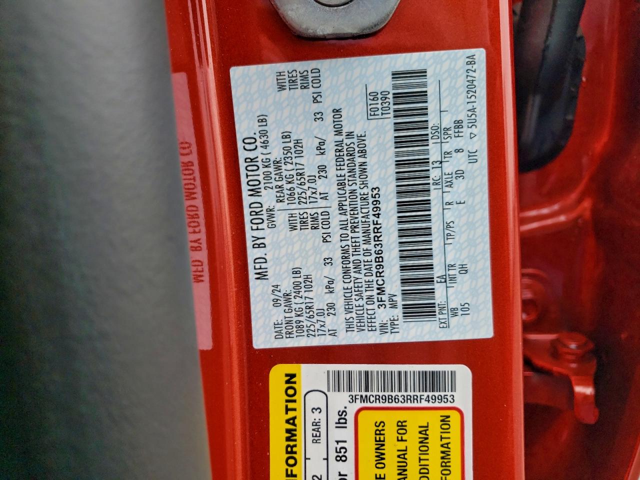 FORD BRONCO SPORT BIG BEND