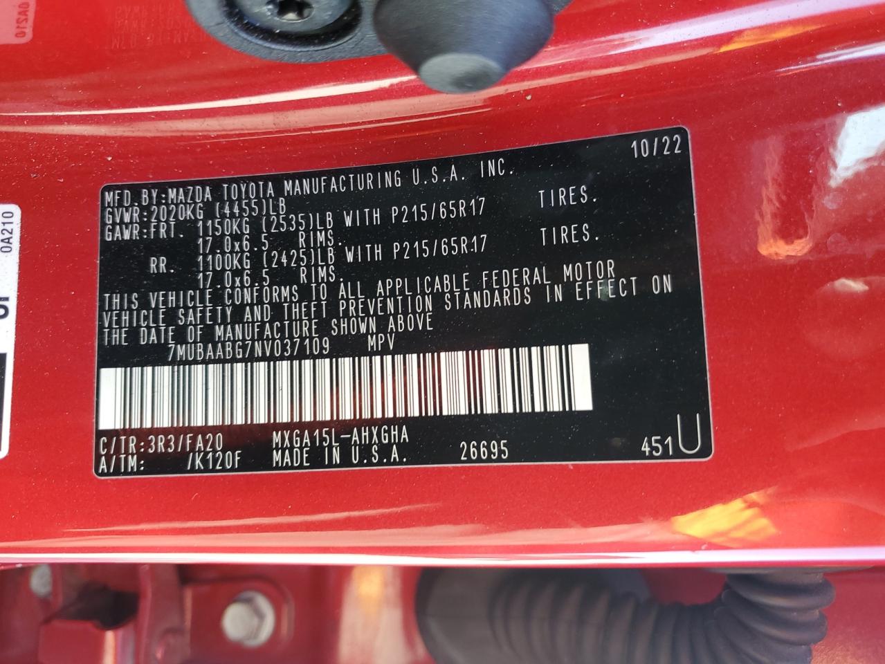 TOYOTA COROLLA CROSS LE