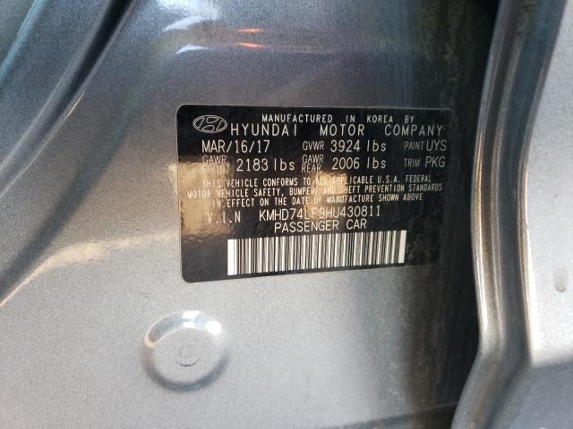 2017 HYUNDAI ELANTRA SE #3296889880