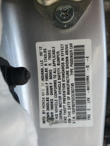 2012 HONDA CIVIC LX #3304714921