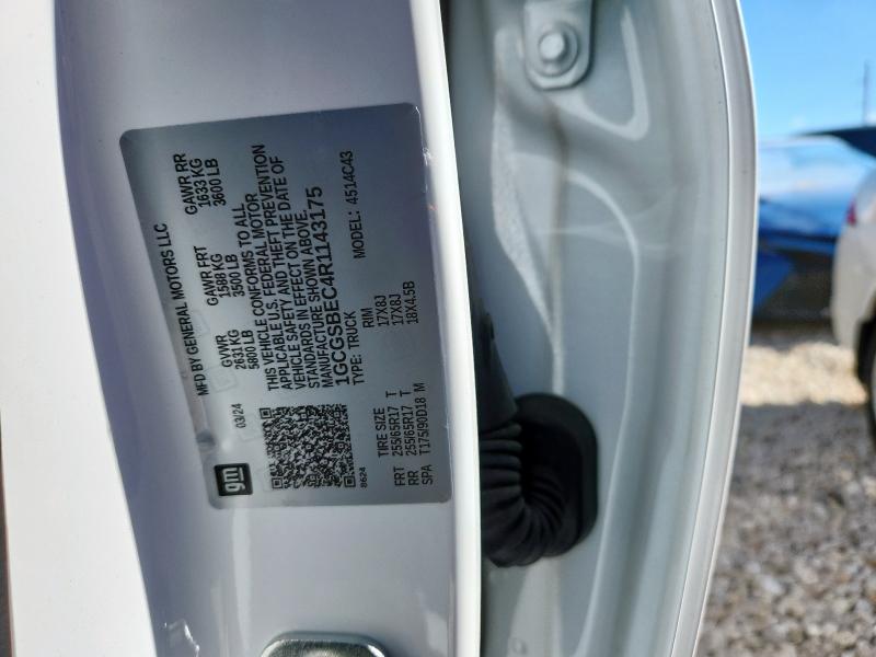 2024 CHEVROLET COLORADO - 1GCGSBEC4R1143175