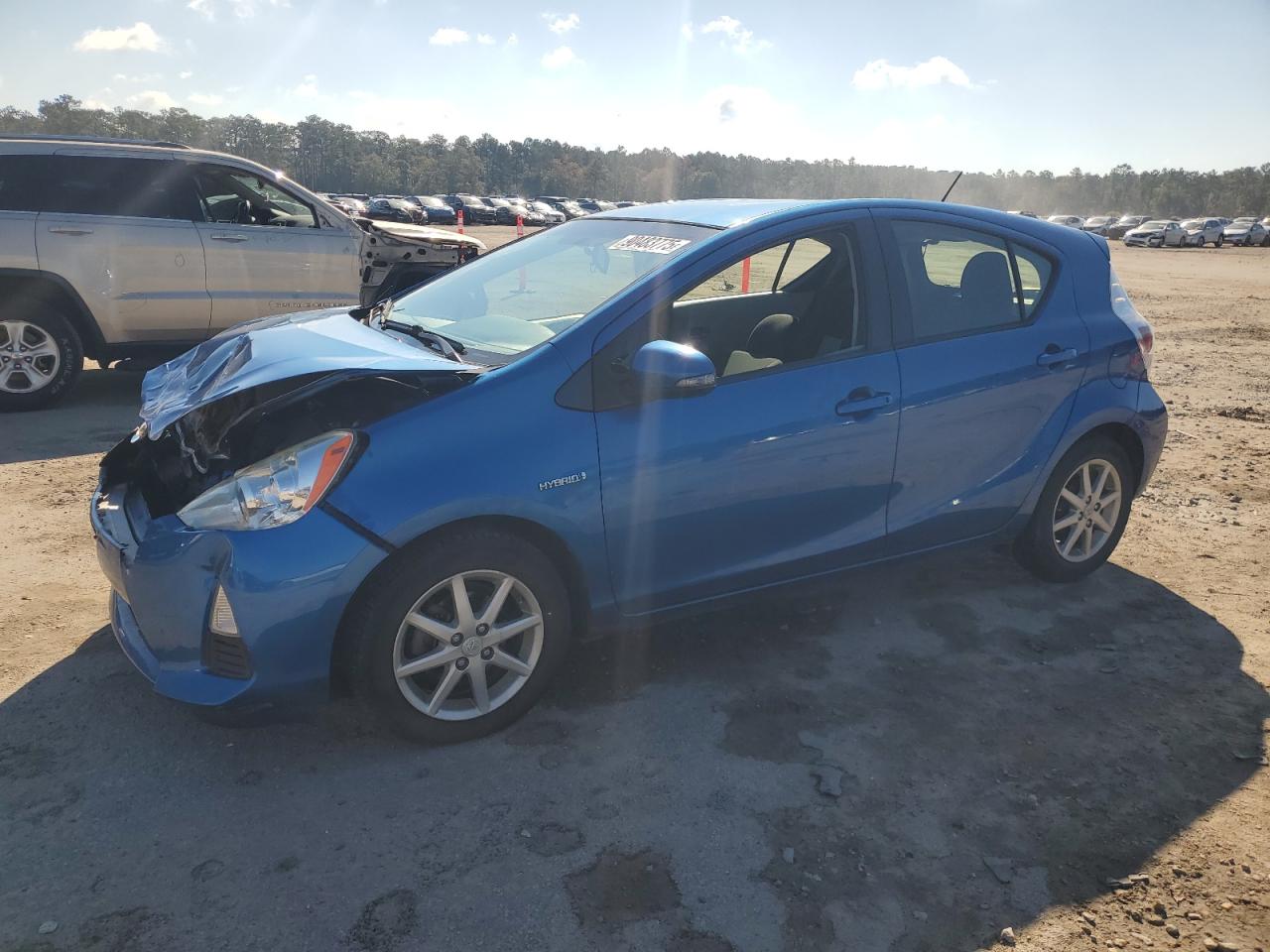 Lot #3286609161 2014 TOYOTA PRIUS C