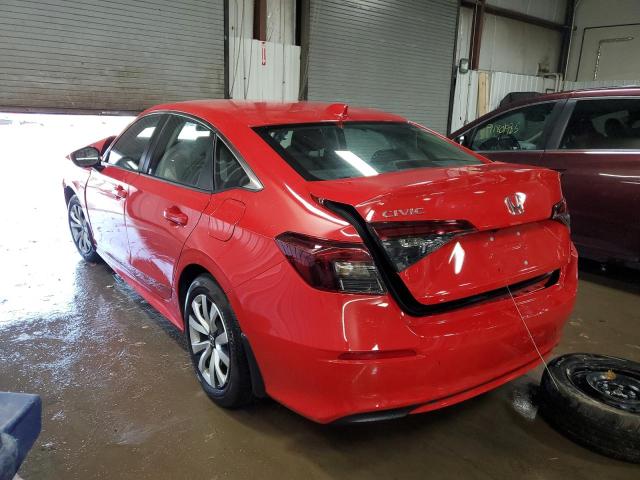 2025 HONDA CIVIC LX #3291339207