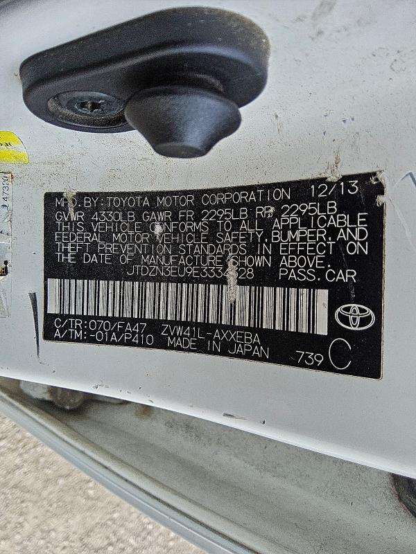 2014 TOYOTA PRIUS V #3303844525