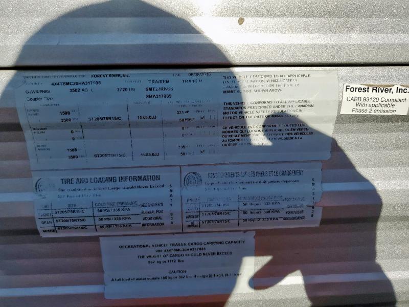 2017 SALEEN CAMPER #3291549970