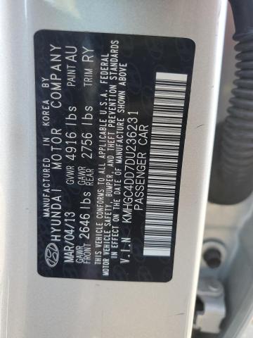 2013 HYUNDAI GENESIS 3. #3297069487