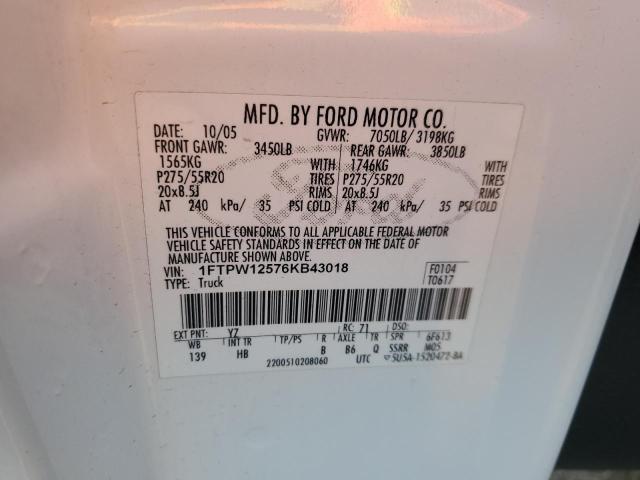 2006 FORD F150 SUPER #3297884823