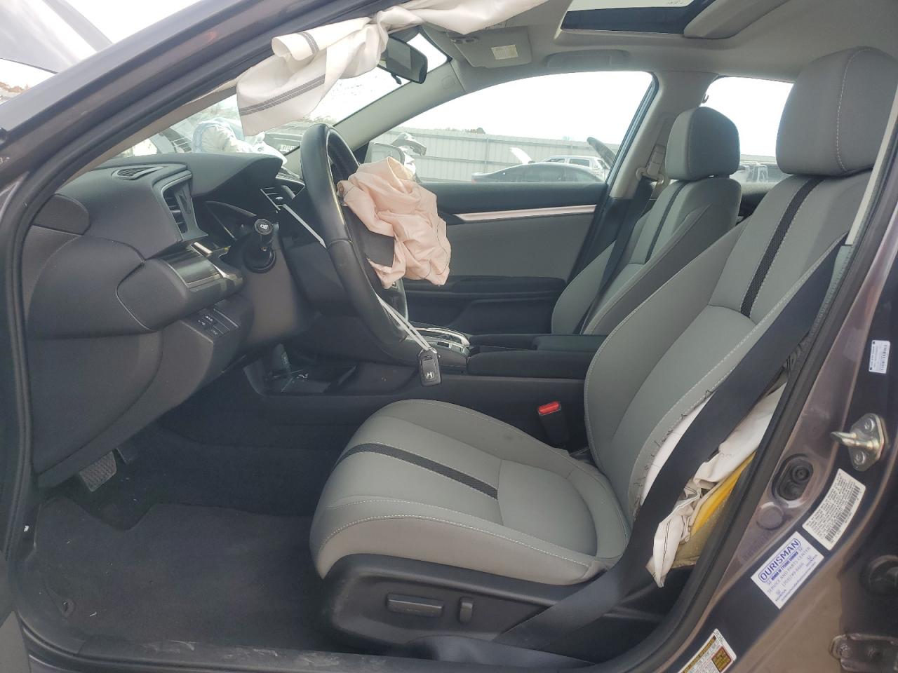 Lot #3301847341 2020 HONDA CIVIC EX