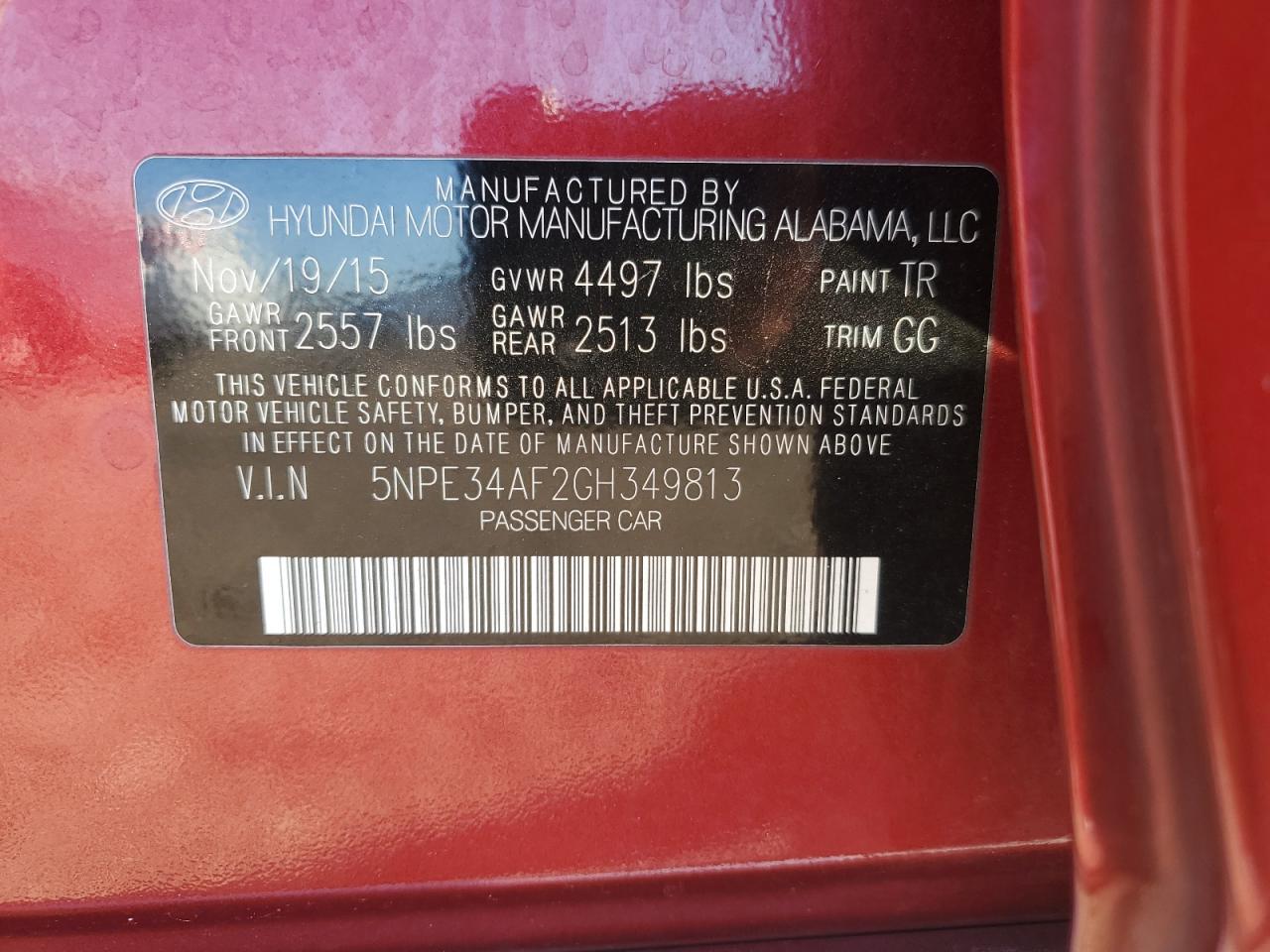 HYUNDAI SONATA SPORT