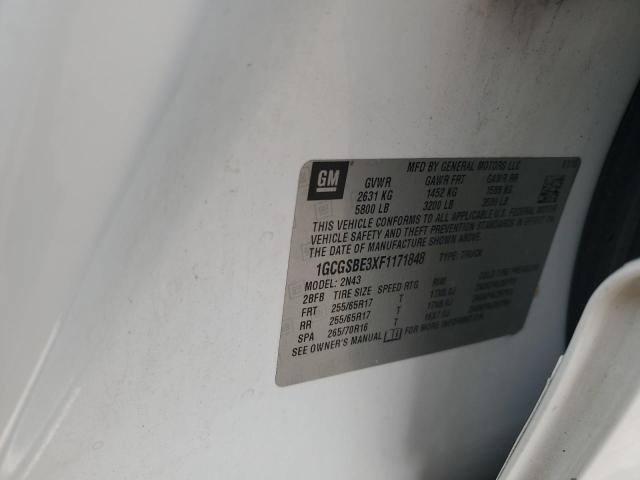 2015 CHEVROLET COLORADO L #3301763338