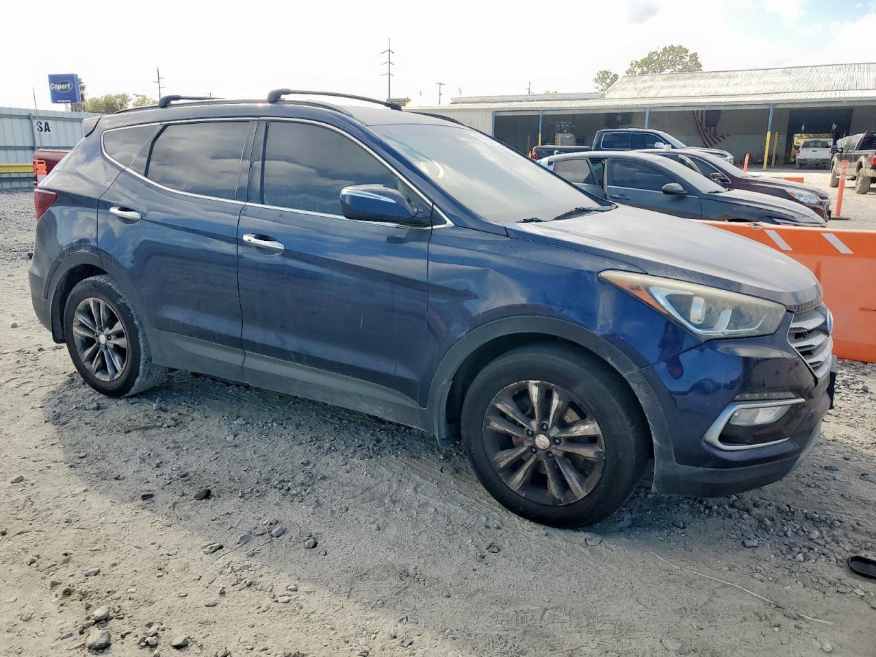 Lot #3302699105 2018 HYUNDAI SANTA FE S