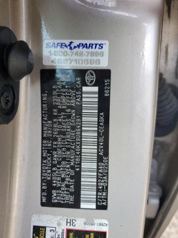 2009 TOYOTA CAMRY BASE #3292366297