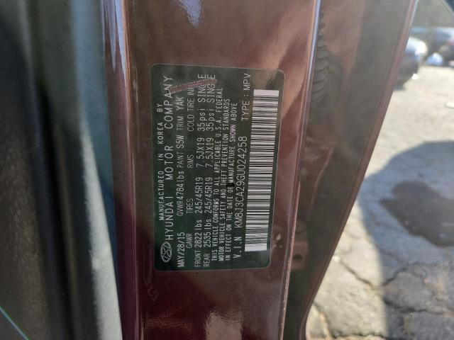 2016 HYUNDAI TUCSON LIM #3285535300