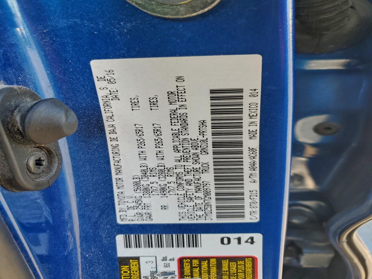 TOYOTA TACOMA DOUBLE CAB