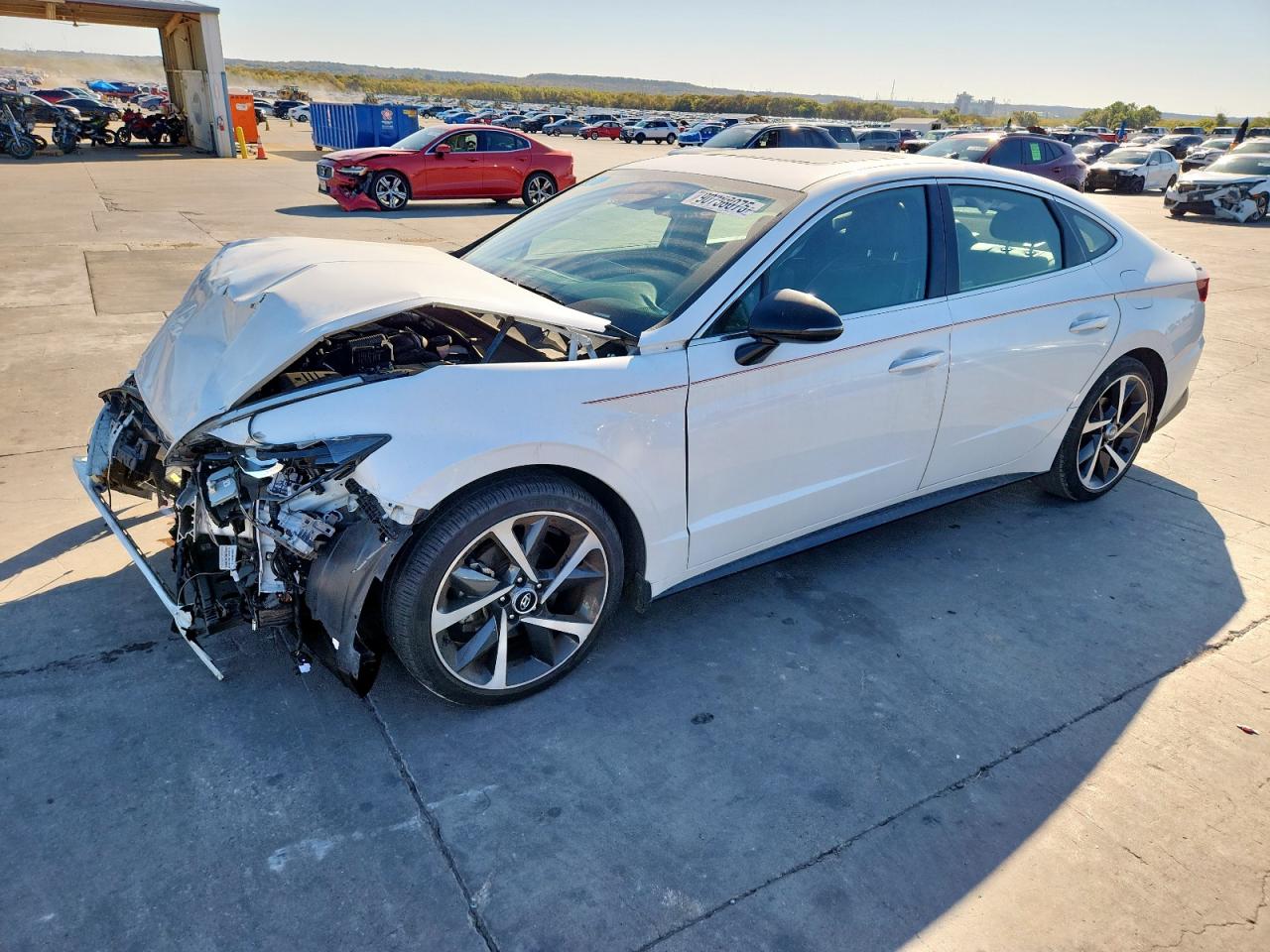 Lot #3305611718 2021 HYUNDAI SONATA SEL
