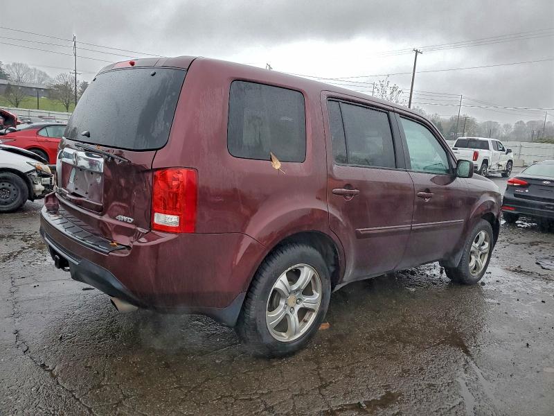 2015 HONDA PILOT EXL #3305607729