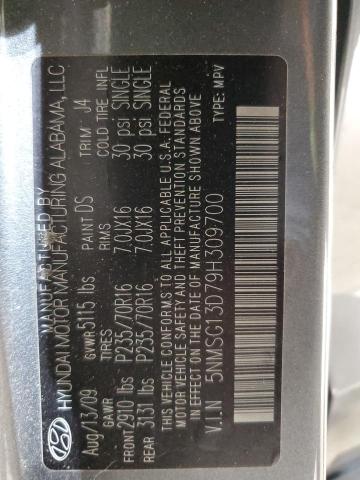 2009 HYUNDAI SANTA FE G #3309401987