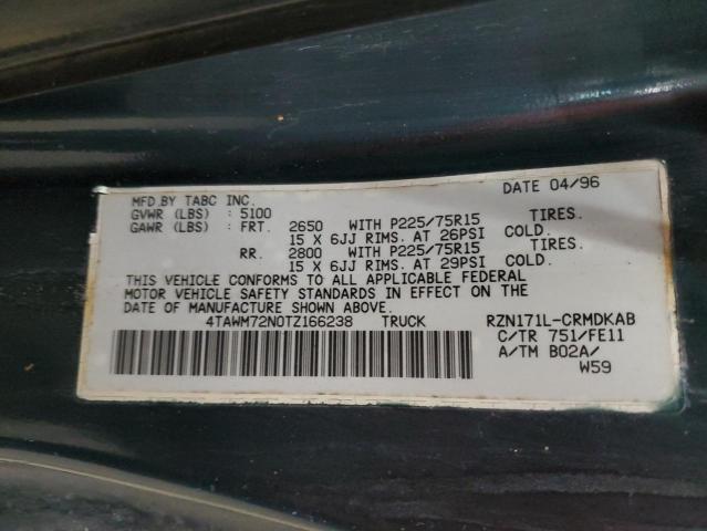 1996 TOYOTA TACOMA XTR #3292422585