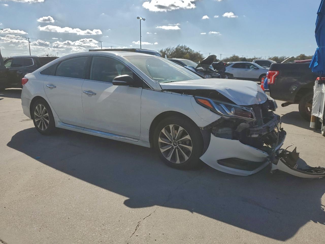 Lot #3309771839 2017 HYUNDAI SONATA SPO
