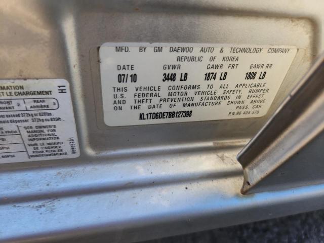 2011 CHEVROLET AVEO LS #3304515491