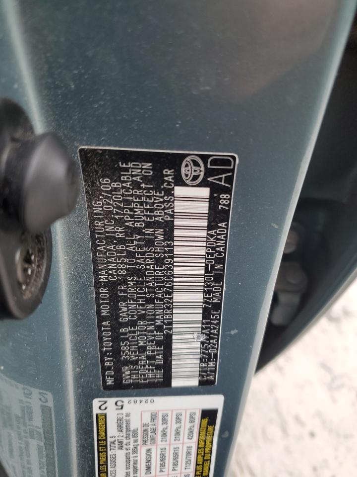 Lot #3285673655 2006 TOYOTA COROLLA CE