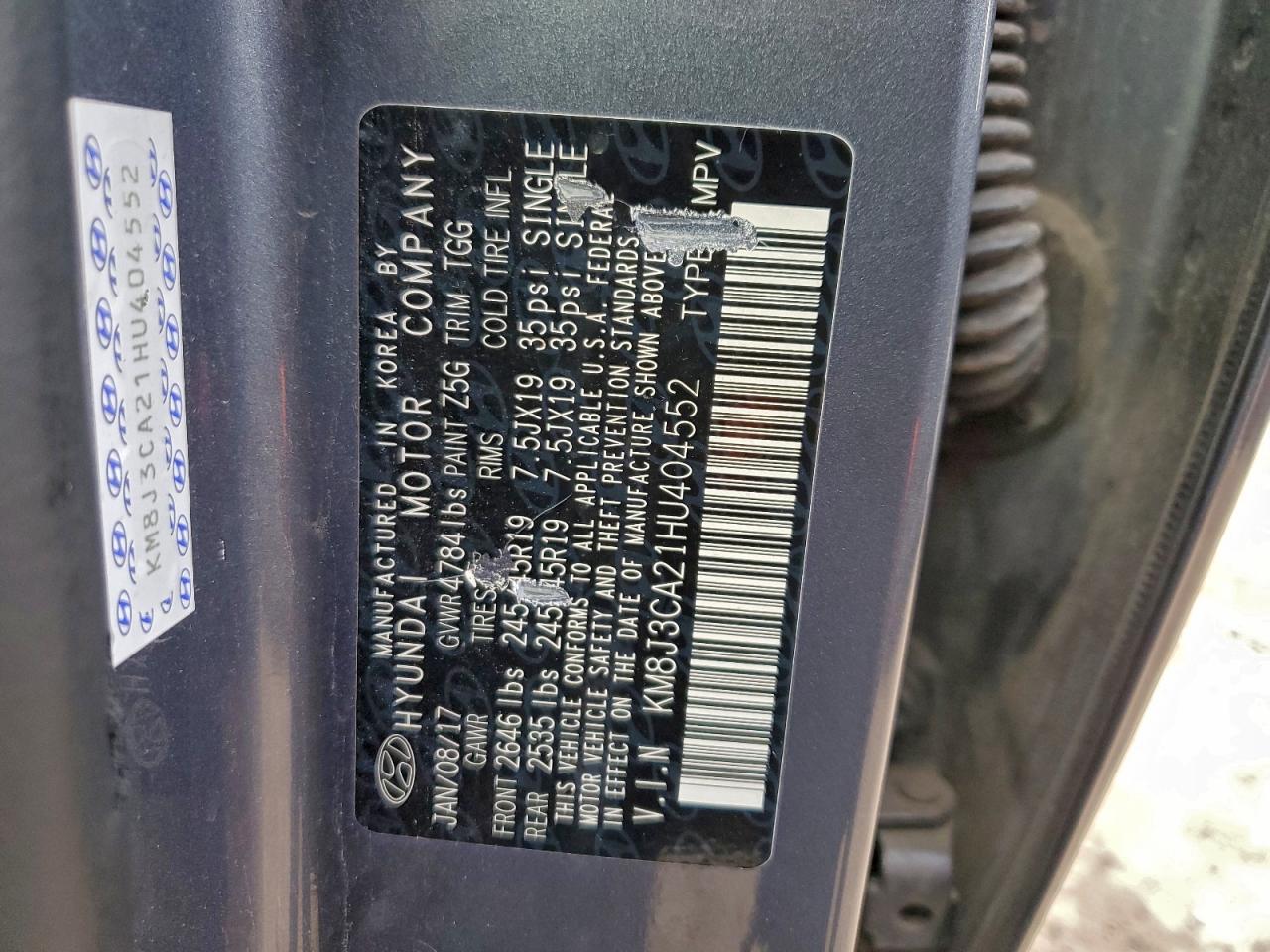 HYUNDAI TUCSON LIMITED