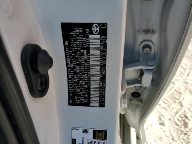 2020 TOYOTA COROLLA LE #3296290407