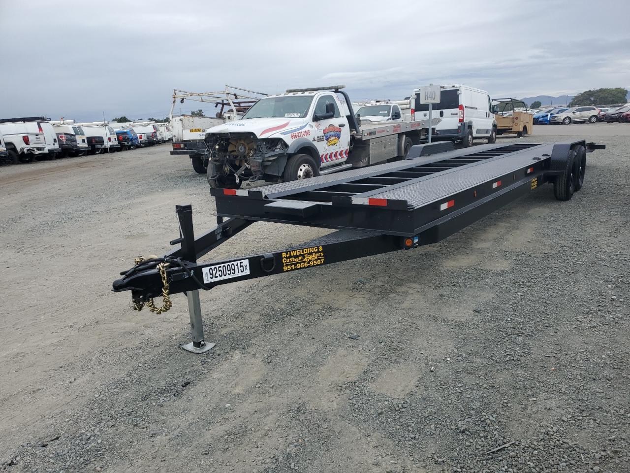 Lot #3291356209 2025 RJWCT CAR HAULER
