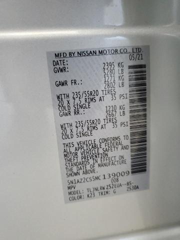 2021 NISSAN MURANO SL #3315843152