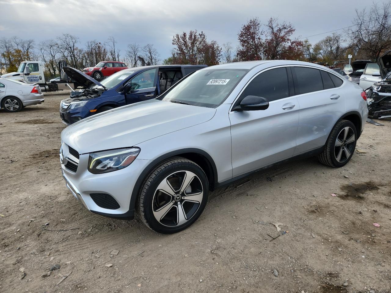 Lot #3291451554 2018 MERCEDES-BENZ GLC COUPE