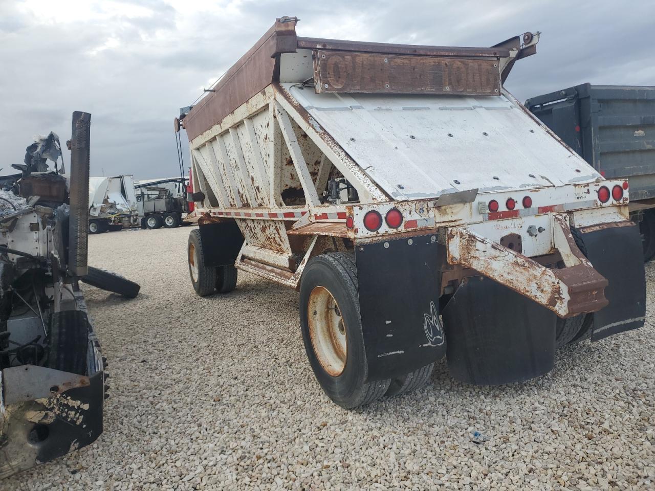 Lot #3291284442 1990 CRAM DUMPTRAILE