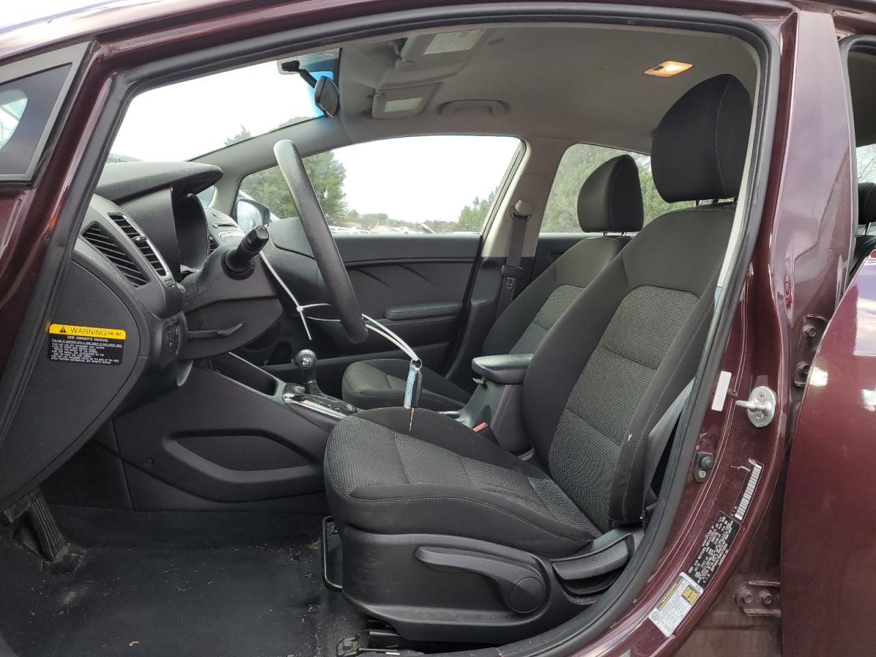 Lot #3301802330 2017 KIA FORTE LX