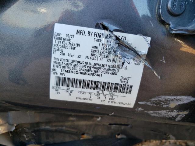 2021 FORD EXPLORER X #3296902848