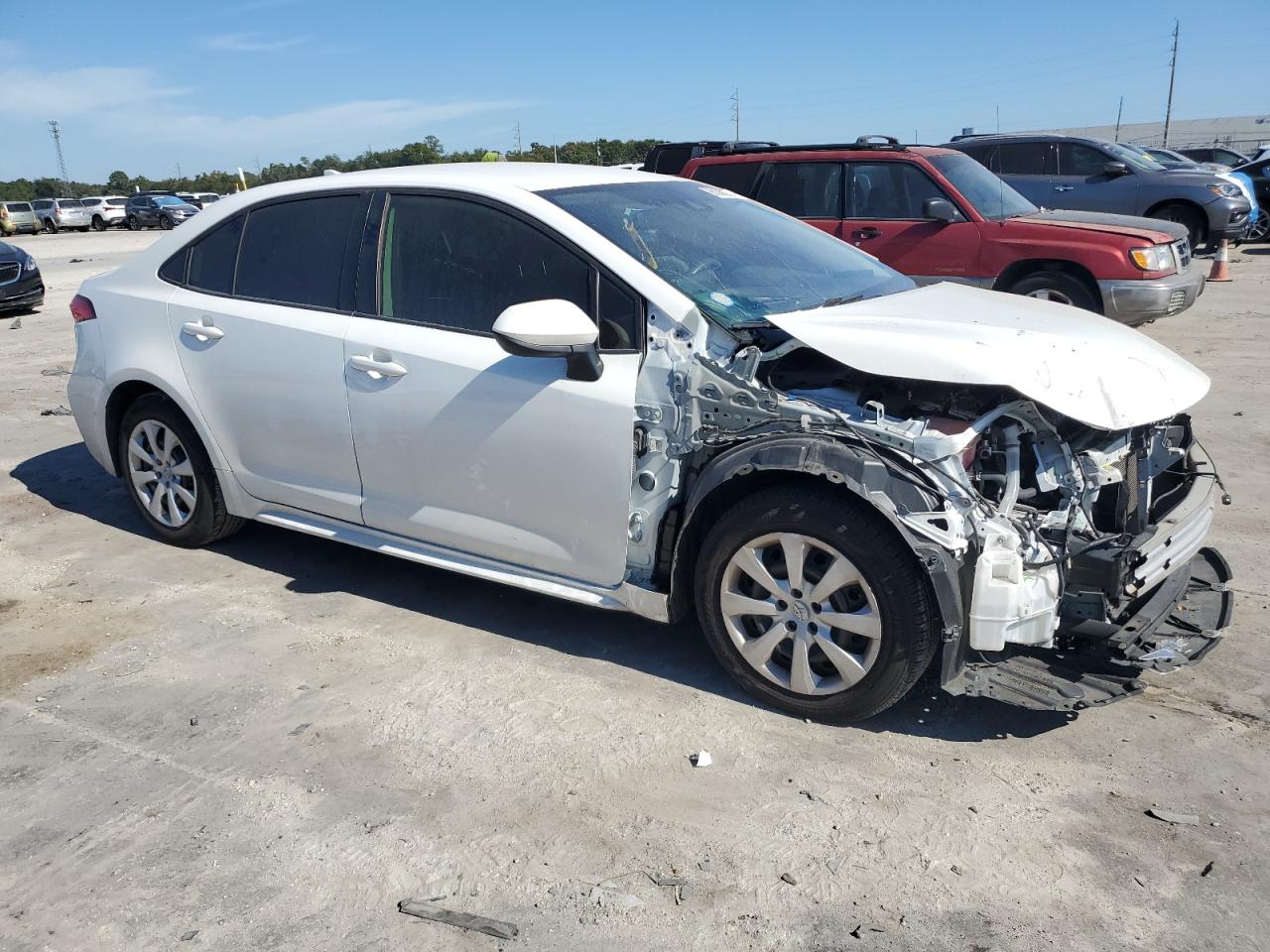 Lot #3302885958 2020 TOYOTA COROLLA LE