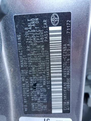 2022 TOYOTA CAMRY LE #3303590936