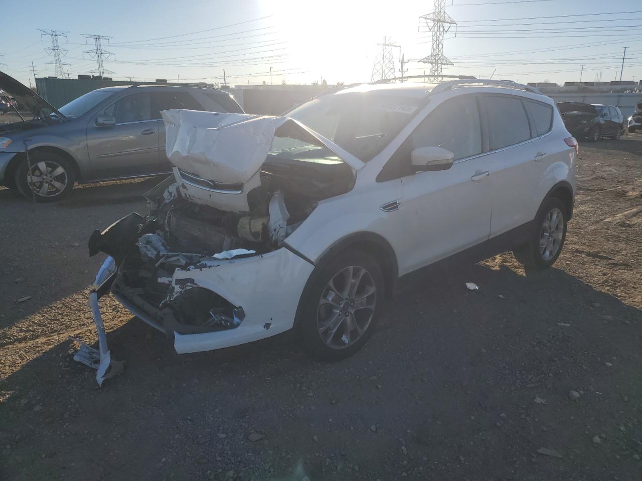 Lot #3297219415 2014 FORD ESCAPE TIT