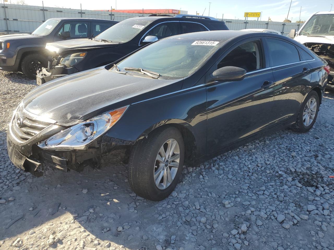 Lot #3294689037 2011 HYUNDAI SONATA GLS