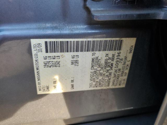 2010 NISSAN ALTIMA BAS - 1N4AL2AP1AC109396