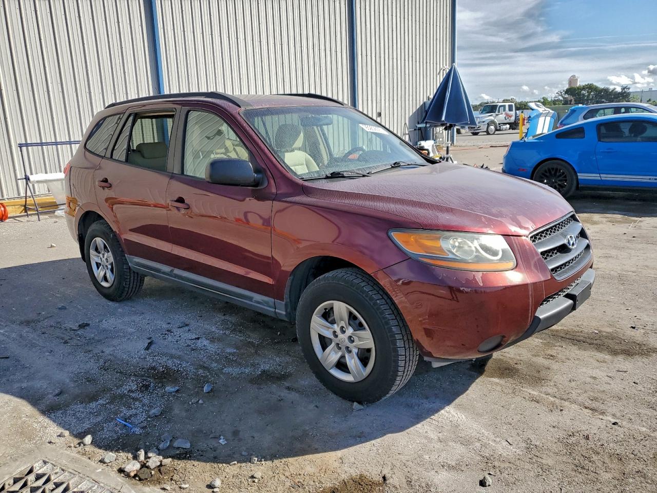 Lot #3318962914 2009 HYUNDAI SANTA FE G