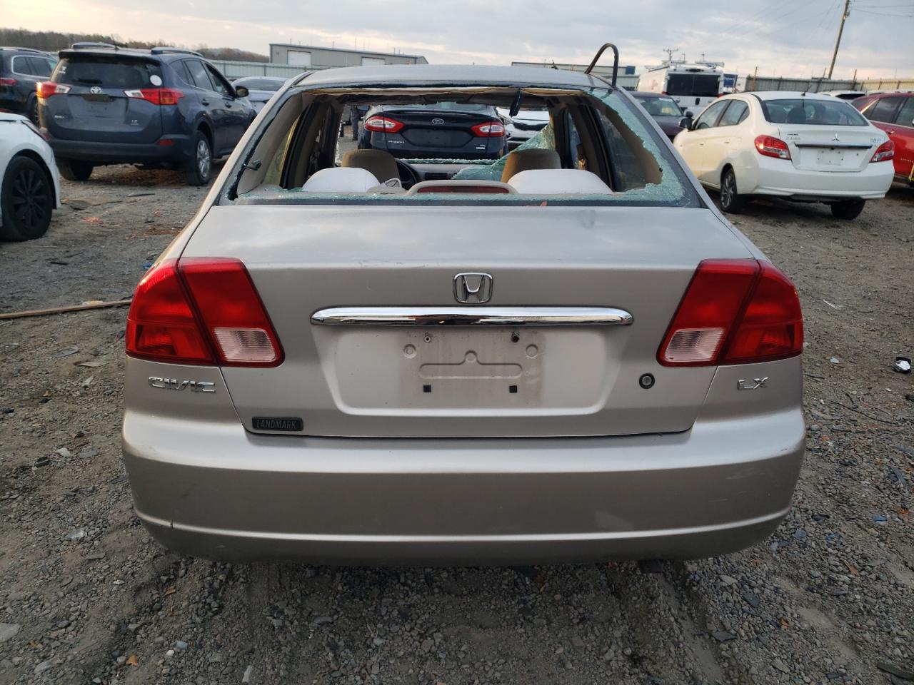 Lot #3301358394 2001 HONDA CIVIC LX