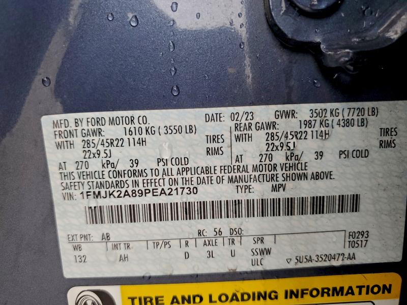 2023 FORD EXPEDITION #3297927778