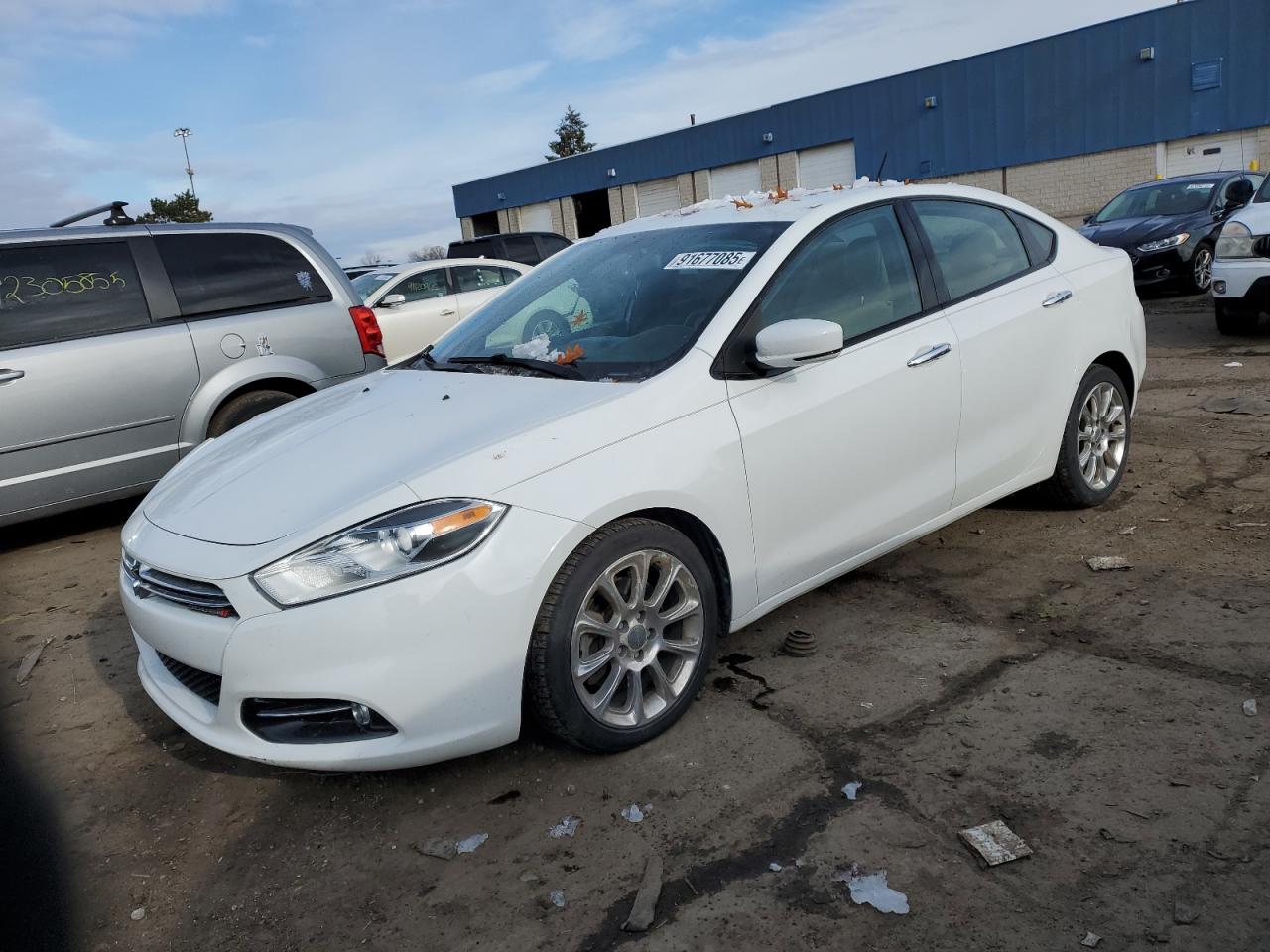 Lot #3316744421 2013 DODGE DART LIMIT