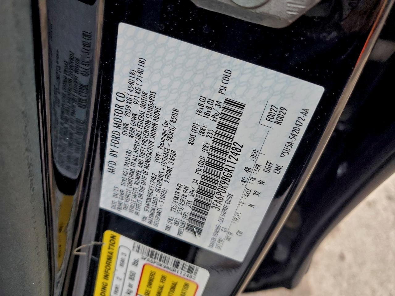 FORD FUSION TITANIUM