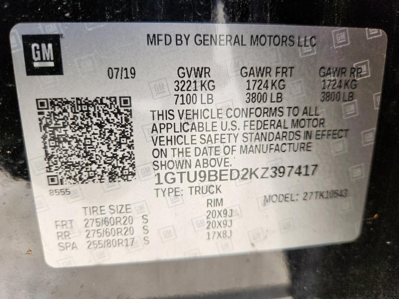 GMC SIERRA K1500 SLE