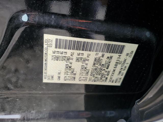 2022 NISSAN ROGUE SL #3297052566