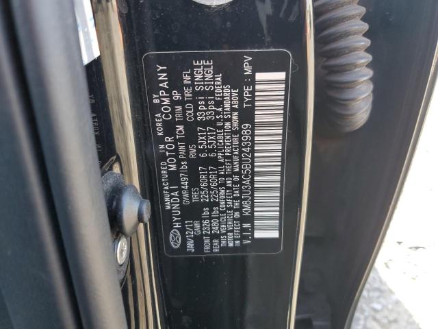 2011 HYUNDAI TUCSON GLS - KM8JU3AC5BU243989