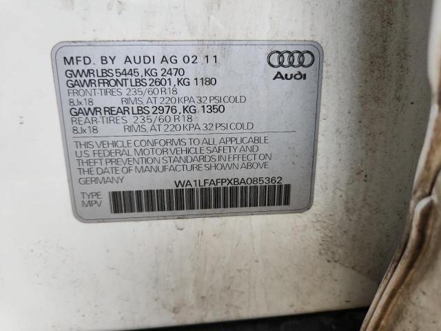 2011 AUDI Q5 PREMIUM #3312386118